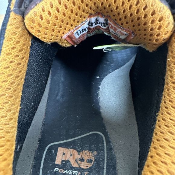 Timberland Pro Series Steel Toe Work Boot ASTM F2413-11 Brown Leather Sz 8 W - Picture 16 of 16